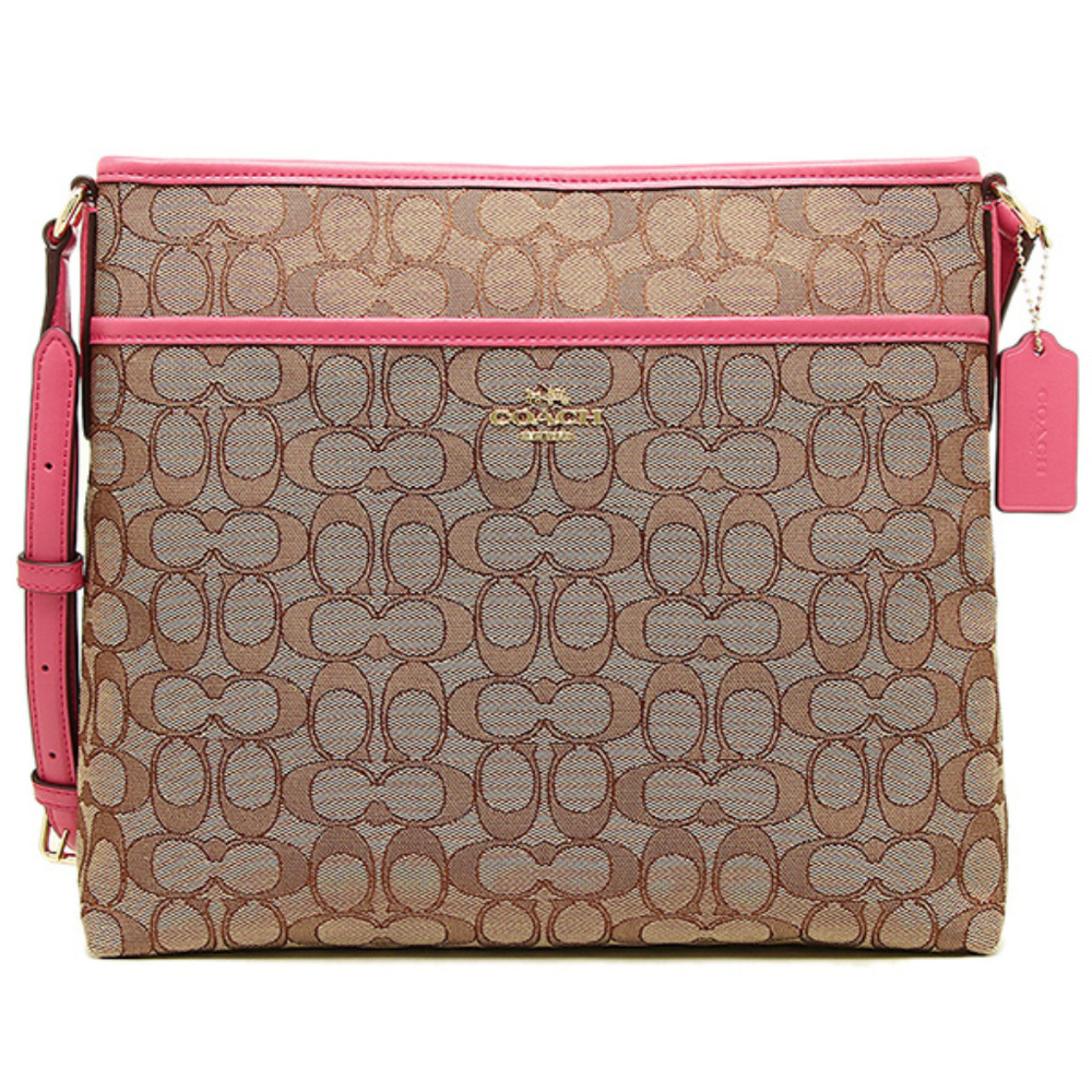 Coach signature file bag shoulder bag F58285